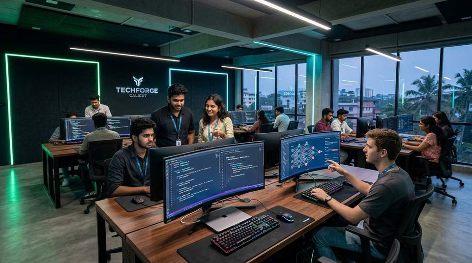 Aider Academy software development and tech training campus in Calicut