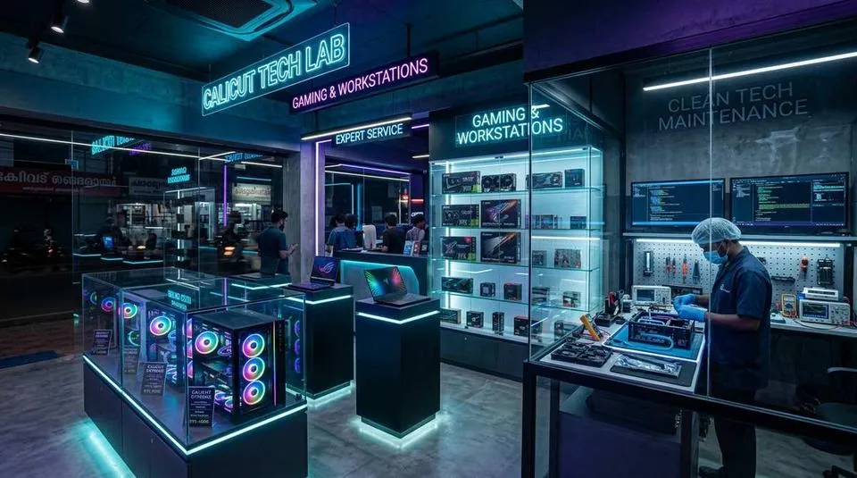 IT Club Techstore desktop, laptop sales and maintenance center in Calicut